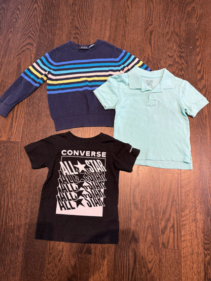 Boys lot - shirts/ sweater, Kids 4/4T
