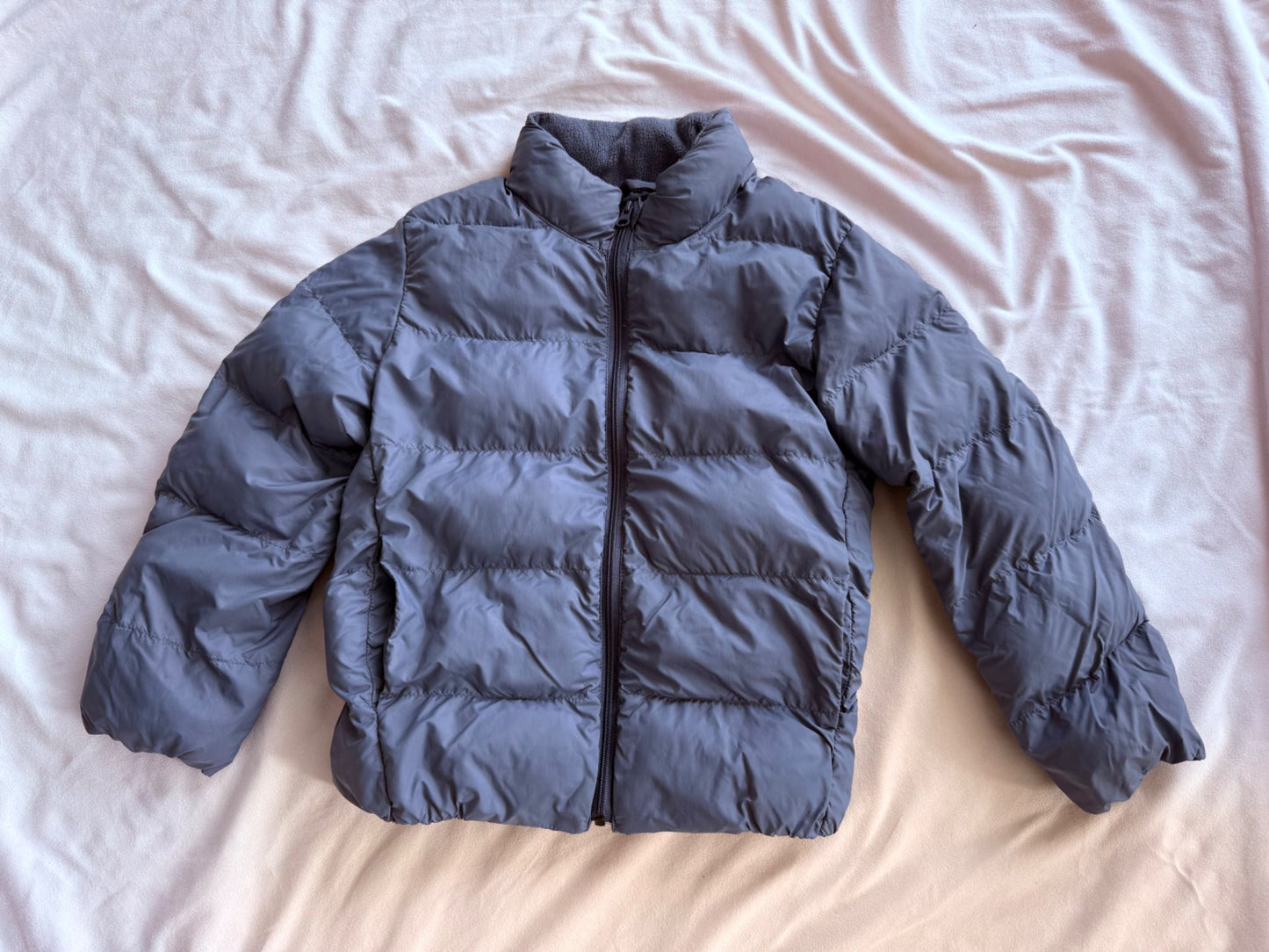Spring/fall blue puffy jacket - 5-7 yrs, Kids 5/5T