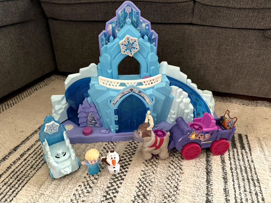 Little People Disney Frozen Elsa's Enchanted Palace Playset