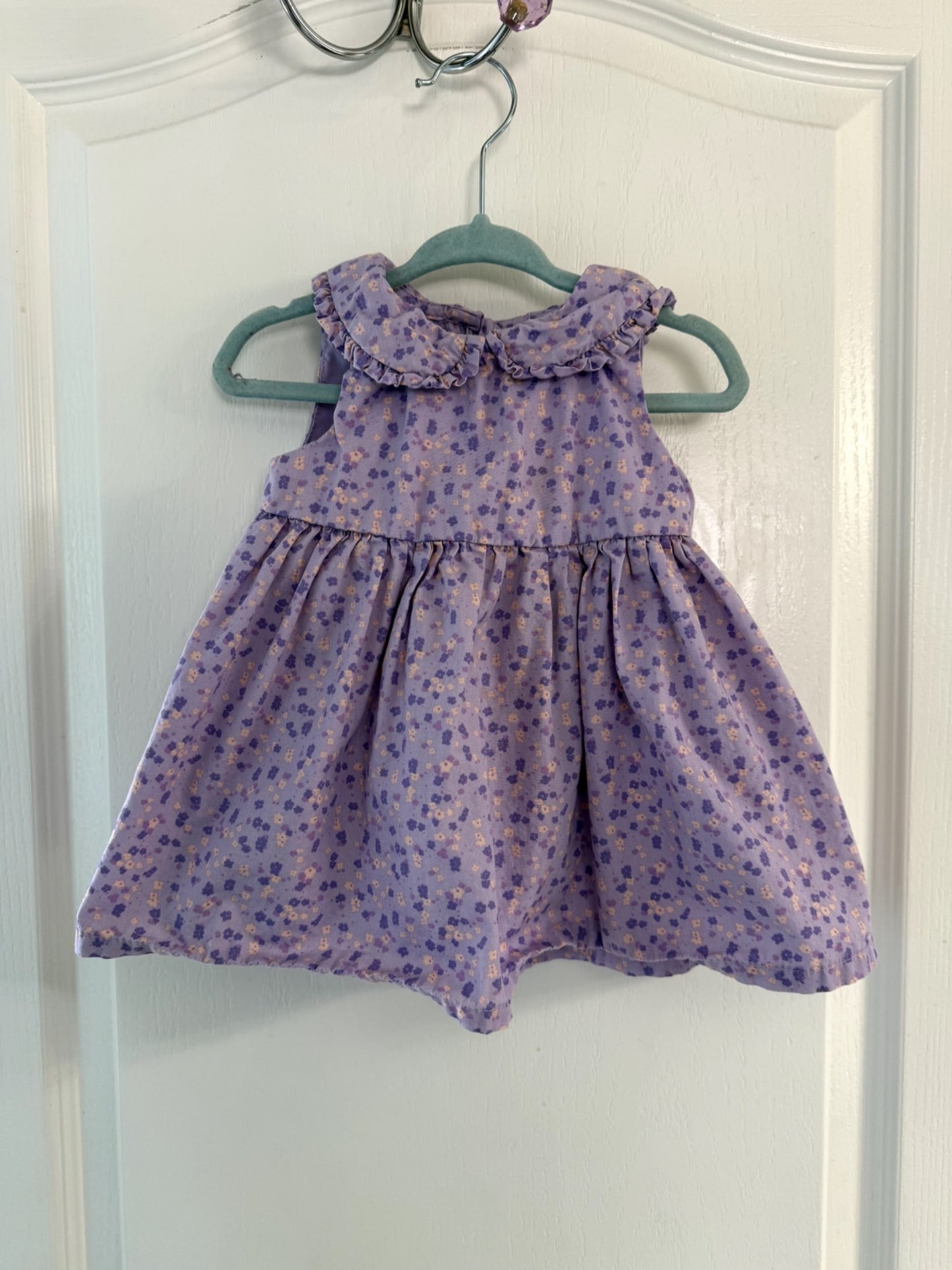 Baby Floral Ruffle Collar Dress 6-12M, Kids 12 Month (9-12M)