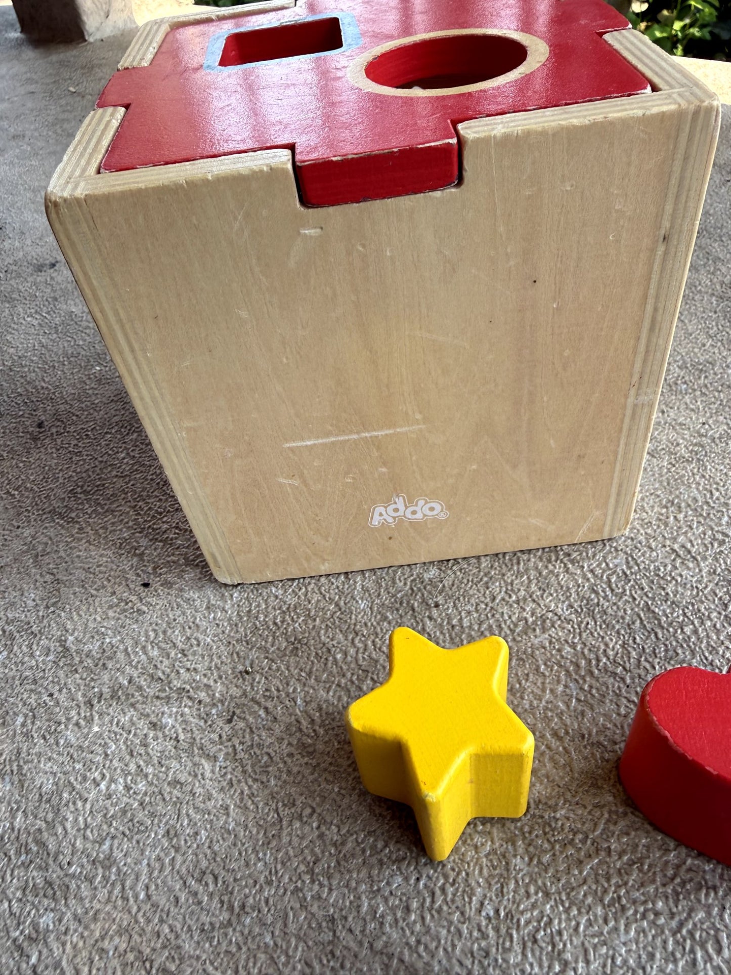 Wooden Shape Sorter Box Toy