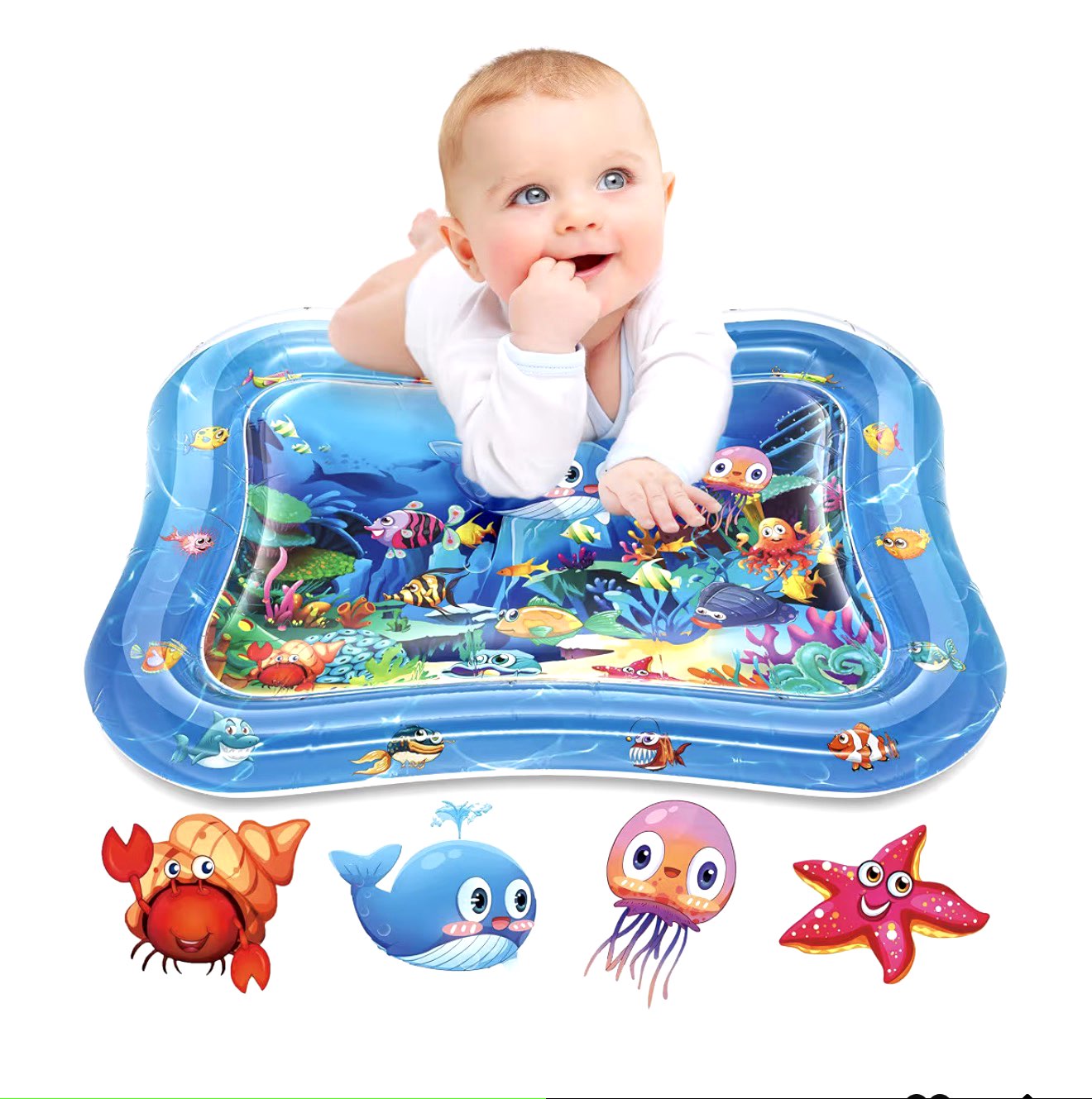 Inflatable Tummy Time Water Mat