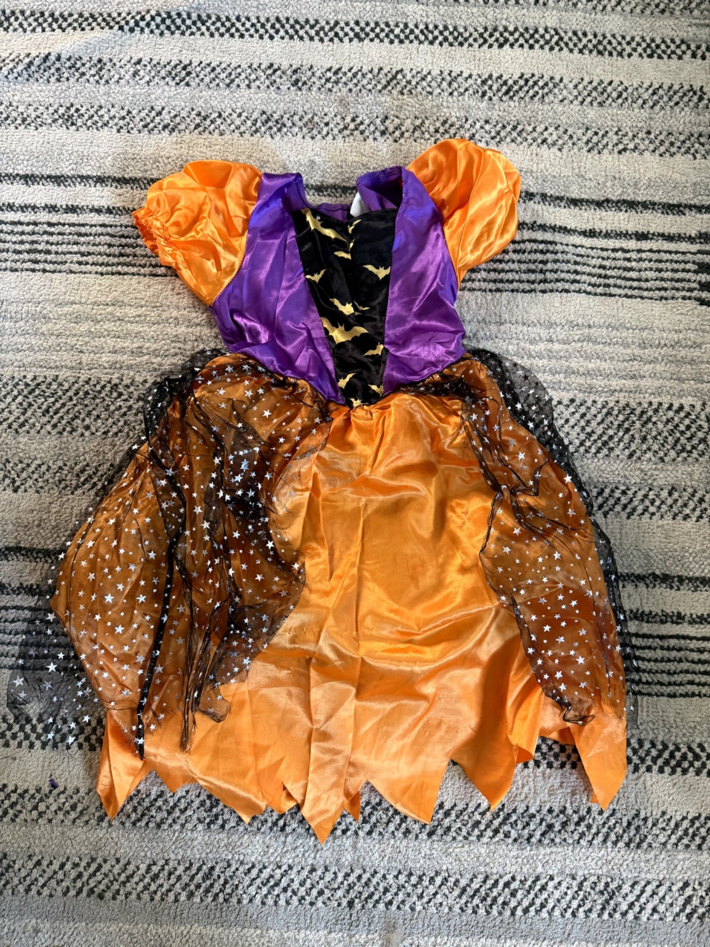 Girls Light-Up Witch Costume – Size 8–10, Kids 8