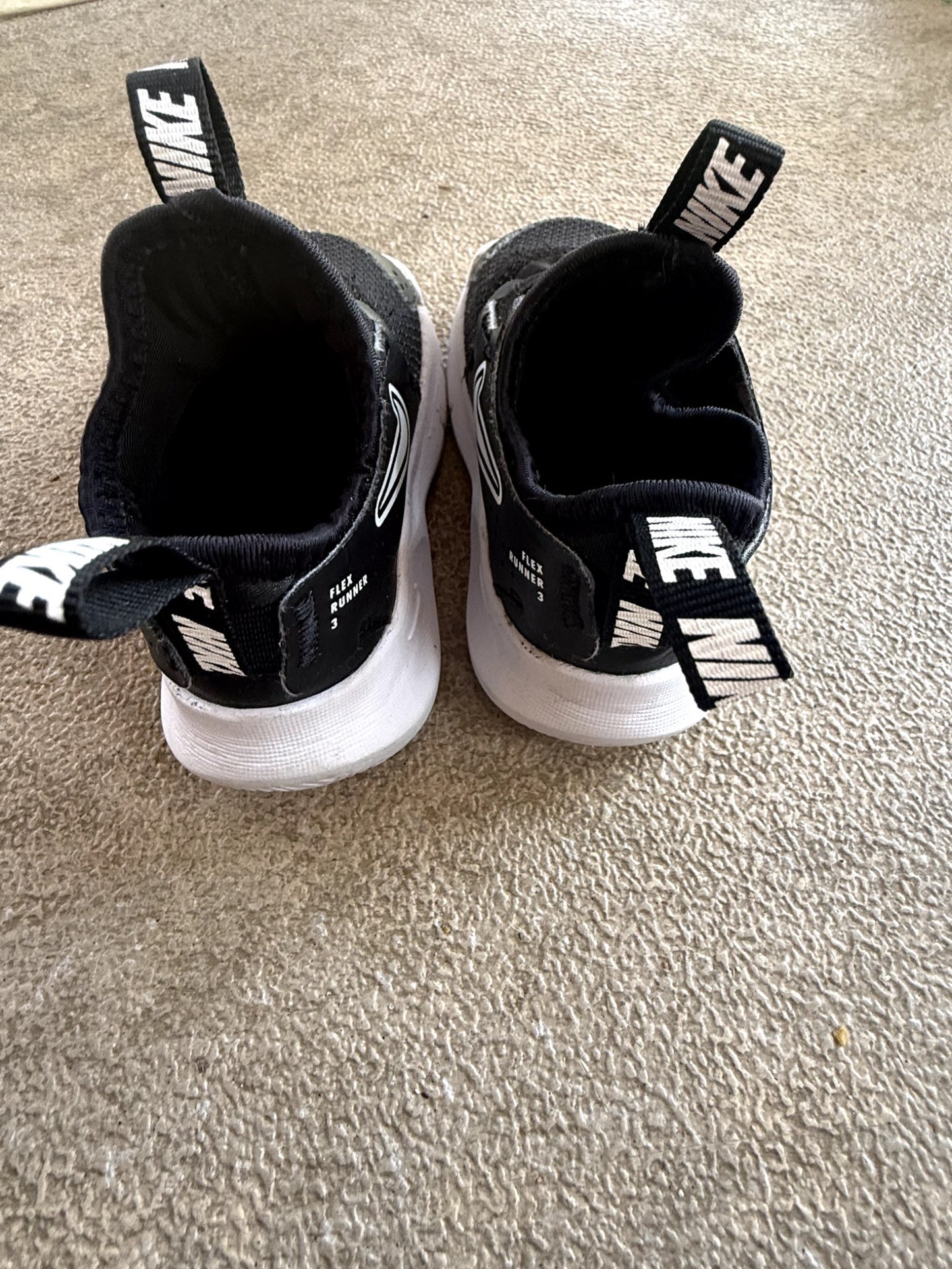 Nike Flex Runner 3 Toddler Slip-On Shoes - Size 5C