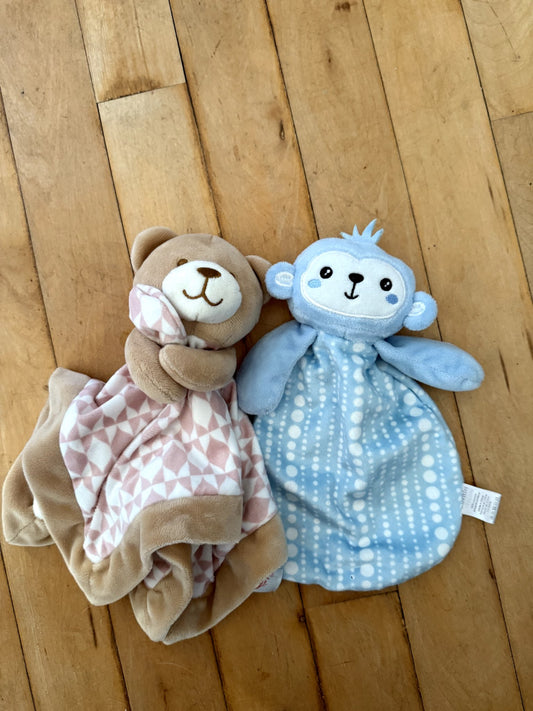 Baby Lovey Security Blanket Bundle