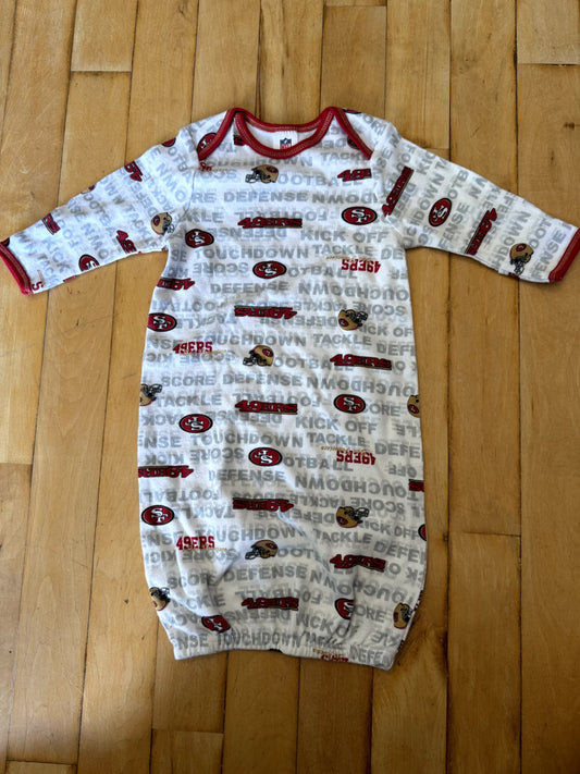NFL 49ers Sleep Sack, Kids 3 Month (0-3M)