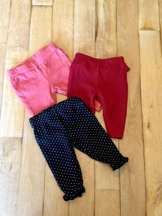 Carter’s Newborn Pants Bundle - 3 Piece, Kids Newborn