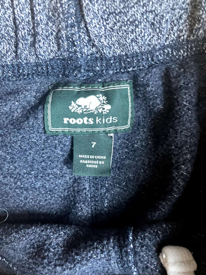 Roots Jogger Size 7 Youth - like new! Speckled blue, Kids 7 & 8 (small)