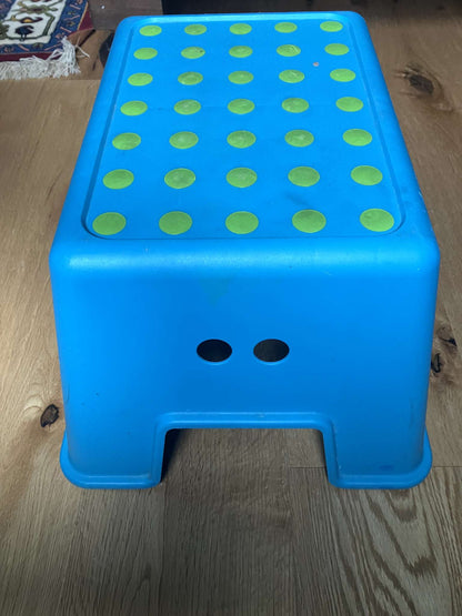 IKEA step stool - blue