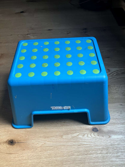 IKEA step stool - blue