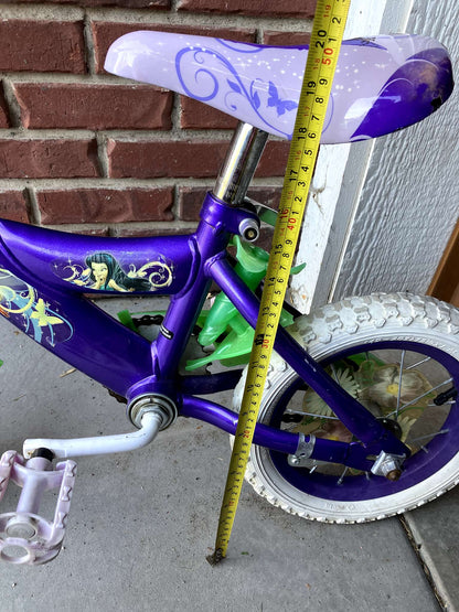 Tiana bike without training wheels