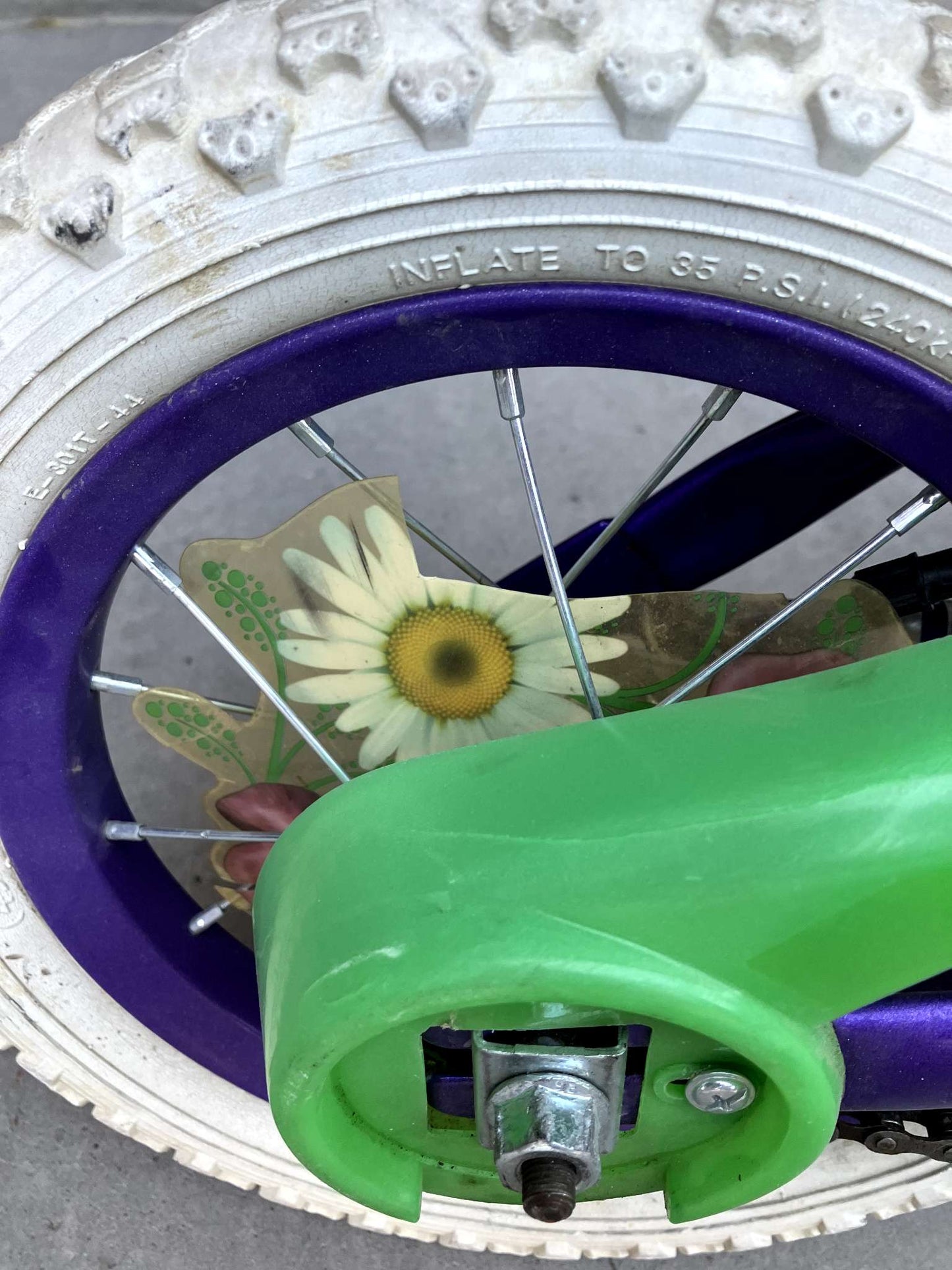 Tiana bike without training wheels