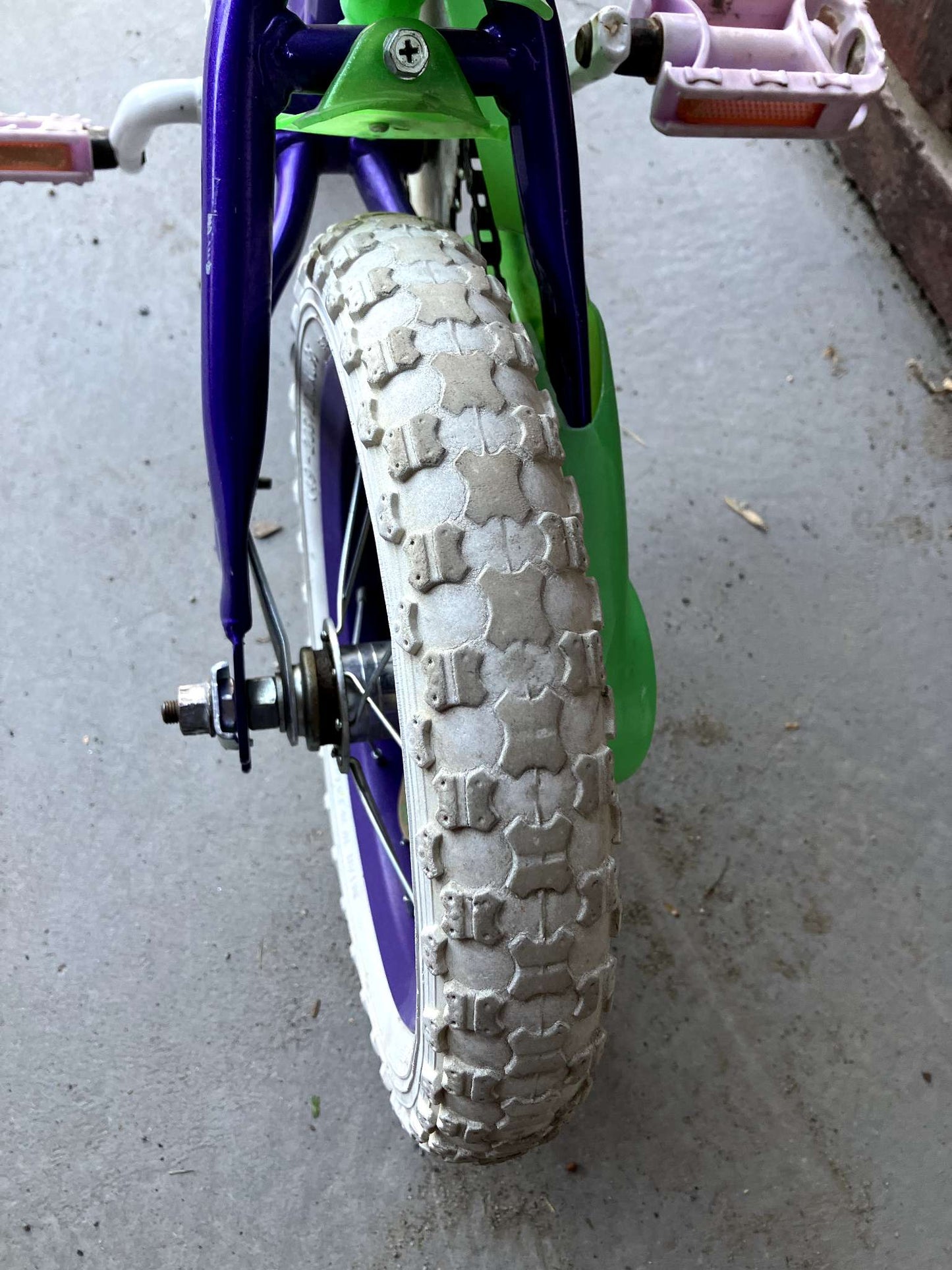 Tiana bike without training wheels