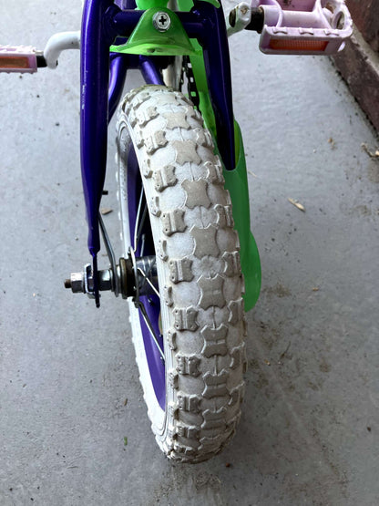 Tiana bike without training wheels