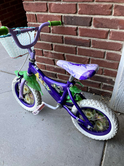 Tiana bike without training wheels