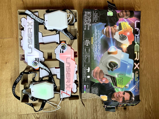 LaserX Ultra 2 box sets  (total of 4 players) - would make a great christmas gift!