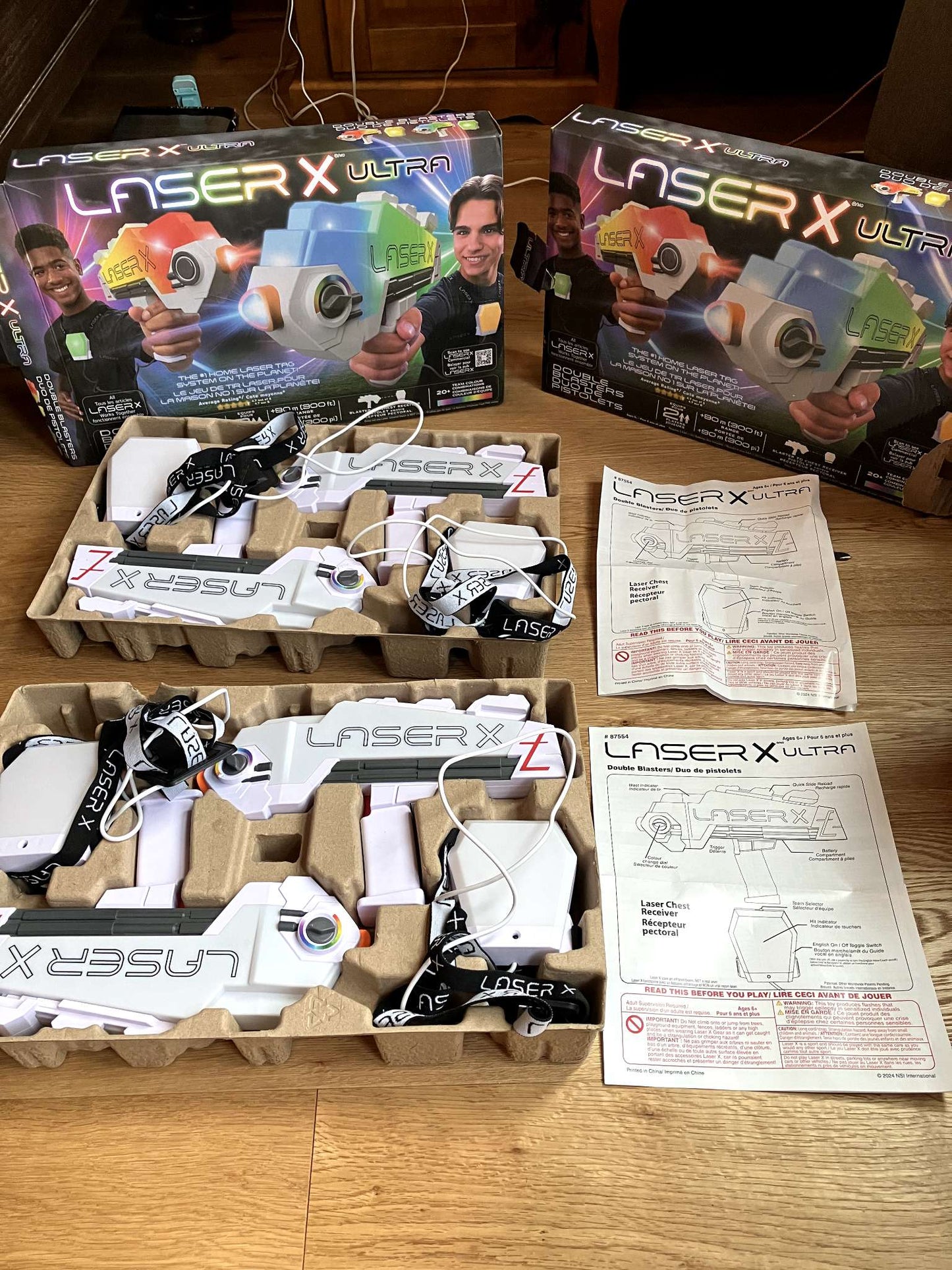 LaserX Ultra 2 box sets  (total of 4 players) - would make a great christmas gift!