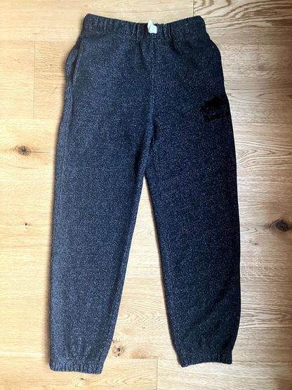 Roots Joggers 8 youth - like new, speckled grey, Kids 7 & 8 (small)
