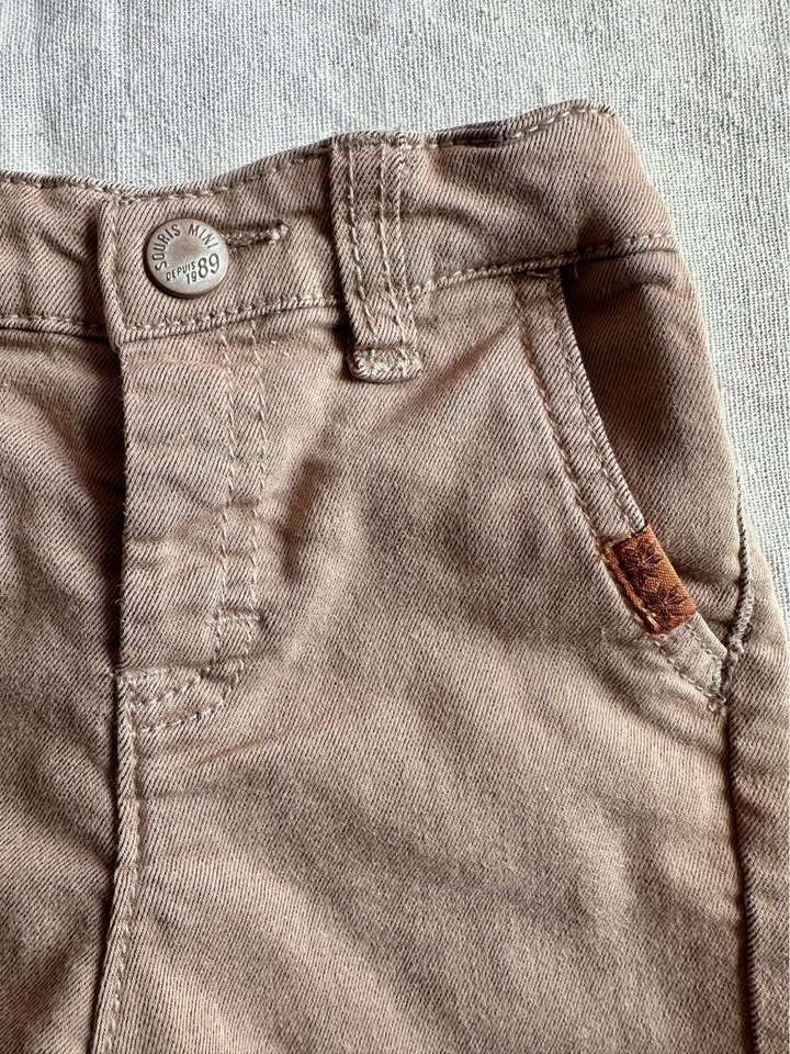 9-12m Souris Mini Tan Baby Chino Pants 68CM, Kids 12 Month (9-12M)