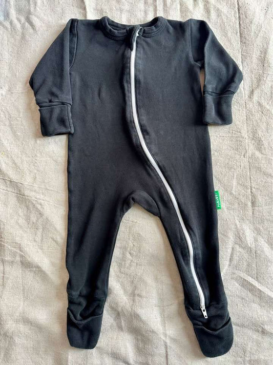 6-12M Parade Organic Black Zipper Baby Sleeper, Kids 12 Month (9-12M)