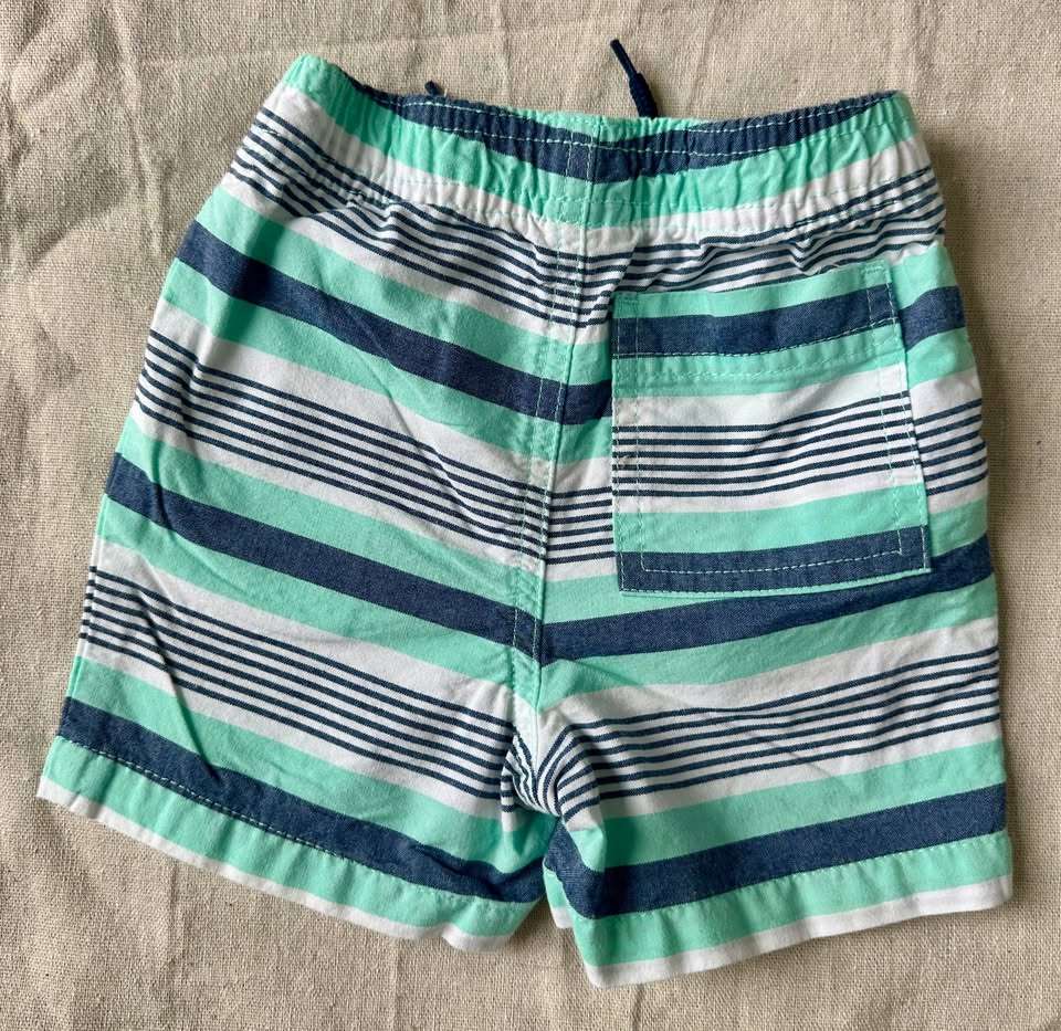 6-12M George Striped shorts, Kids 12 Month (9-12M)
