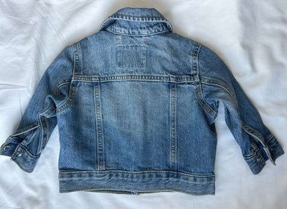 9-12m Jean jacket- fits larger, Kids 12 Month (9-12M)