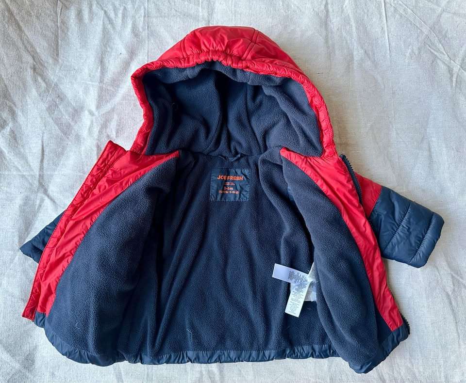 3-6m Joe Fresh Baby Puffer Jacket, Kids 6 Month (3-6M)