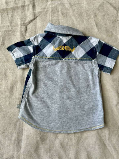 3-6m Please Mum and Petit Lem Baby Shirts, Kids 6 Month (3-6M)