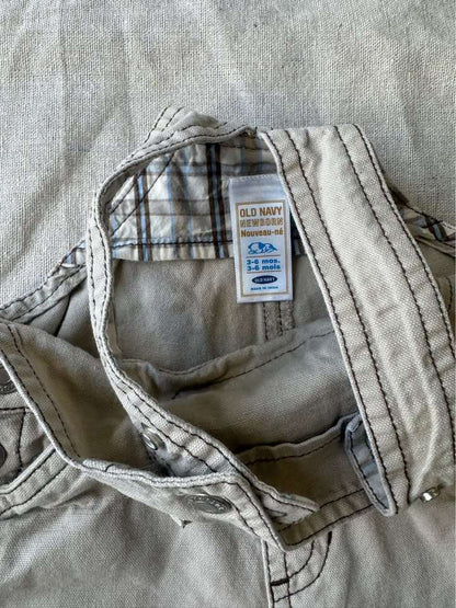 3-6m Gymboree & Old Navy Baby Boy Overalls x2 CA$10CA$15, Kids 6 Month (3-6M)