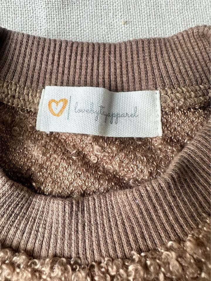 3M Love By Tay Apparel Sherpa Romper (fits large), Kids 3 Month (0-3M)