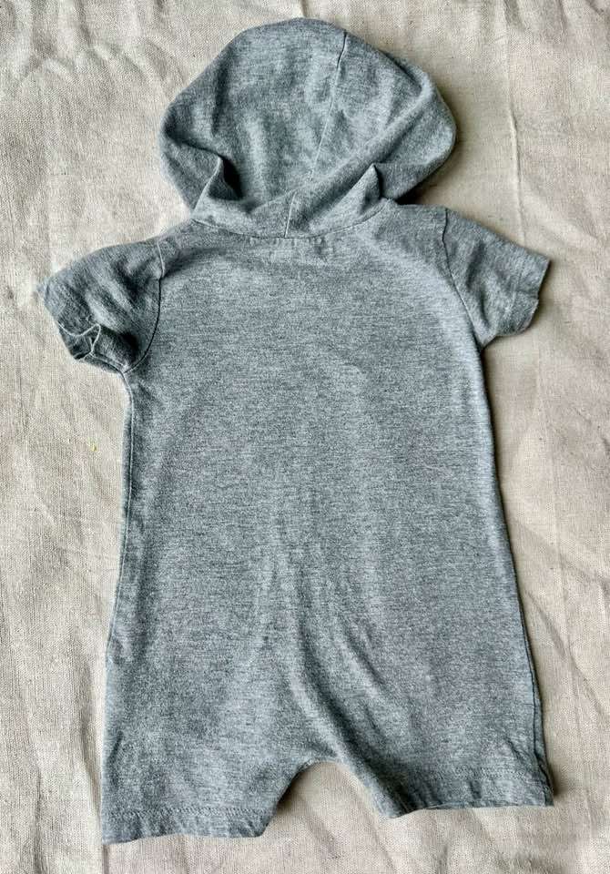 3-6 Free Planet “Little Squish” Baby Hooded Romper, Kids 6 Month (3-6M)