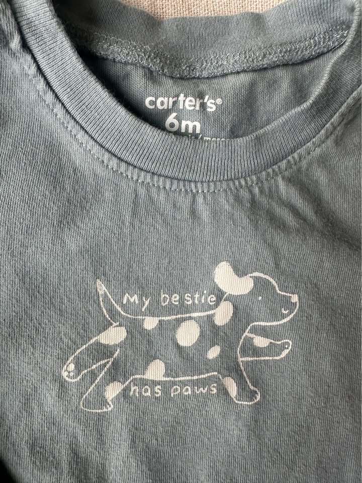 3-6m Carter's Long-Sleeve Baby Bodysuits, Kids 6 Month (3-6M)