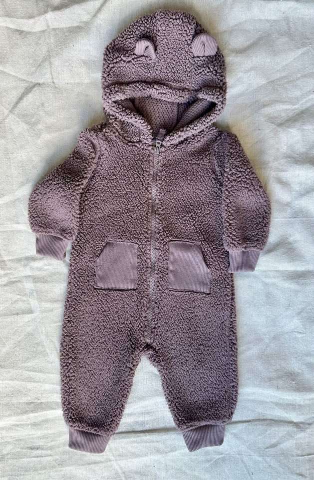 6m Carter's Sherpa Bunting Suit, Kids 6 Month (3-6M)