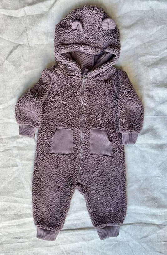 6m Carter's Sherpa Bunting Suit, Kids 6 Month (3-6M)