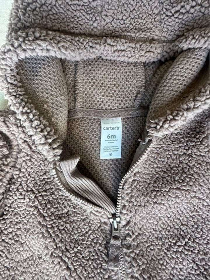 6m Carter's Sherpa Bunting Suit, Kids 6 Month (3-6M)