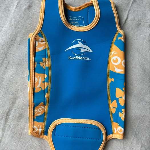 6-12M Konfidence Babywarma Wetsuit, Kids 12 Month (9-12M)