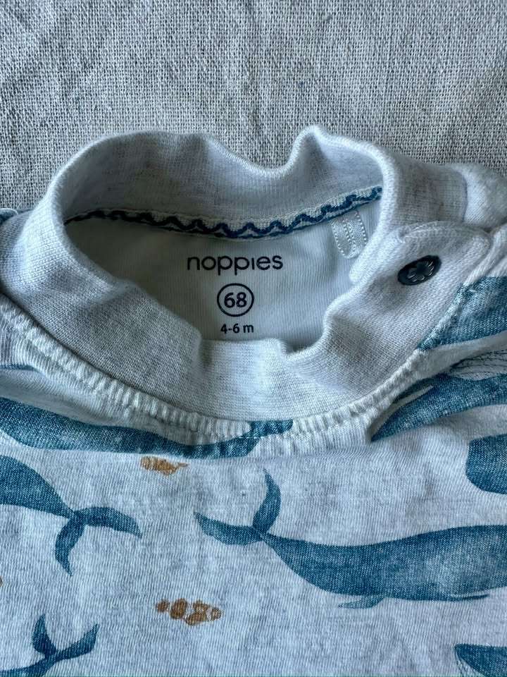 4-6m Noppies Whale T-Shirt, Kids 6 Month (3-6M)