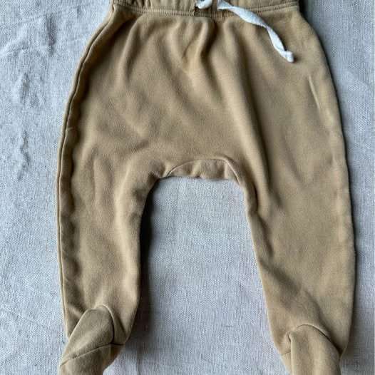 0-3M Quincy Mae Footed Baby Pants, Kids 3 Month (0-3M)