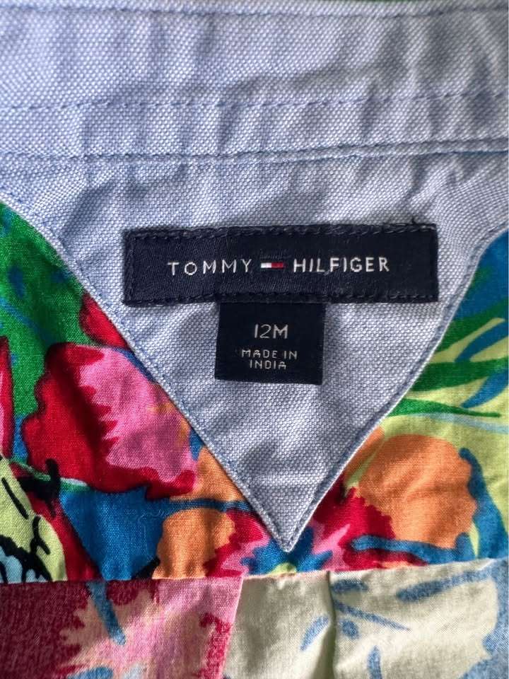 12m Tommy Hilfiger Hawaii Shirt, Kids 12 Month (9-12M)