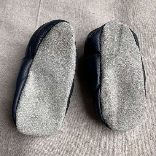 12-18 month new Mejale Leather Sailboat Baby Moccasins