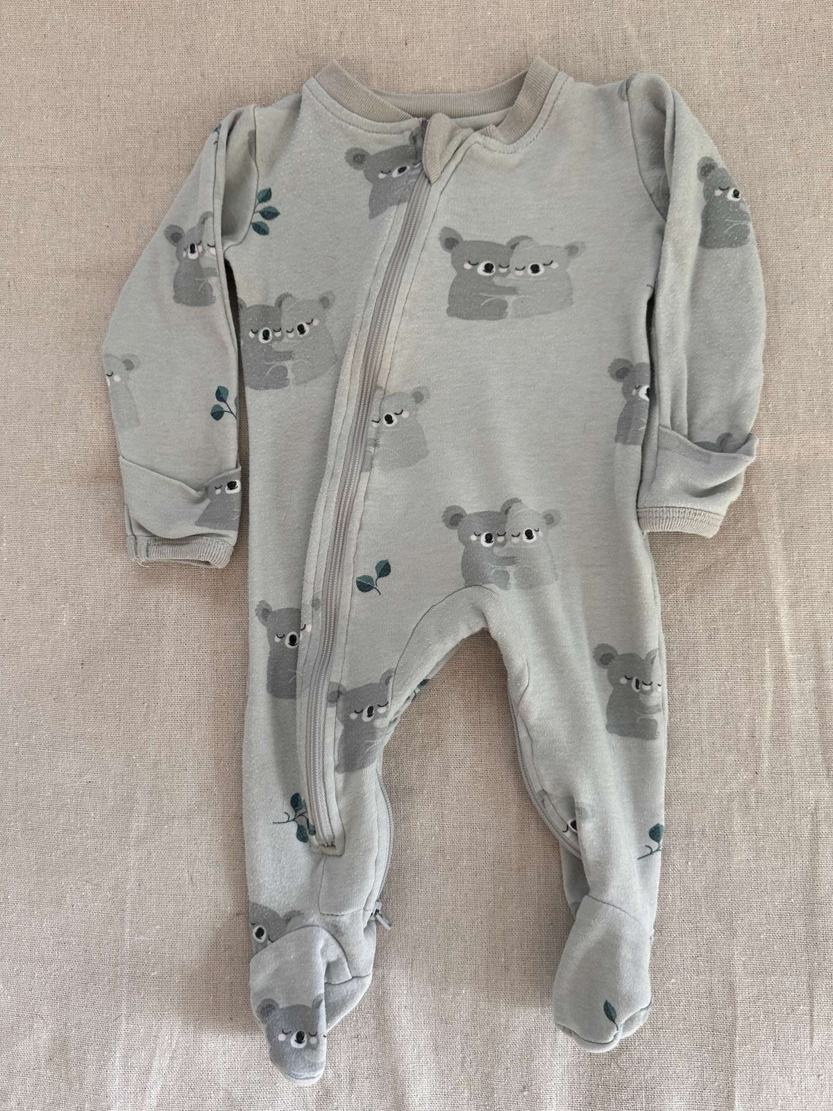 Zippy Jamz Organic Cotton Koala Sleeper, Kids 3 Month (0-3M)