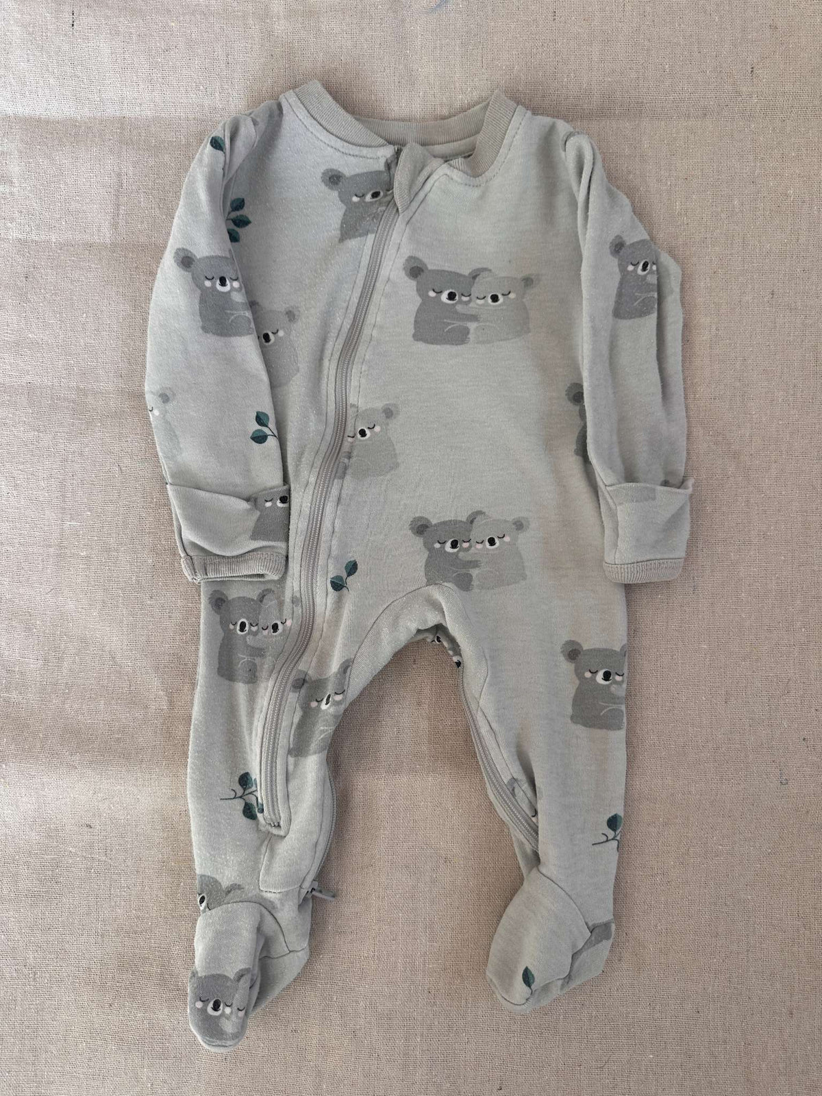 Zippy Jamz Organic Cotton Koala Sleeper, Kids 3 Month (0-3M)