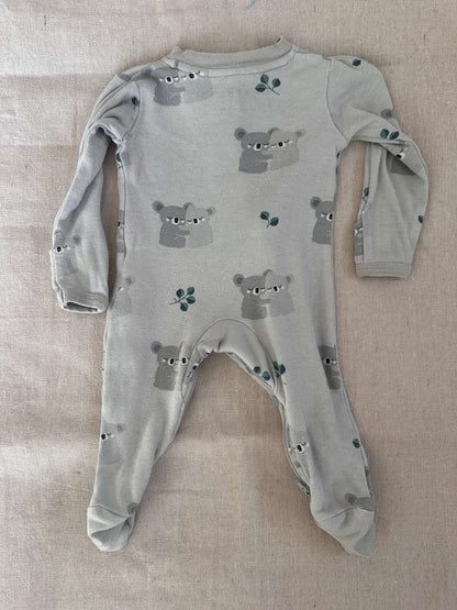 Zippy Jamz Organic Cotton Koala Sleeper, Kids 3 Month (0-3M)