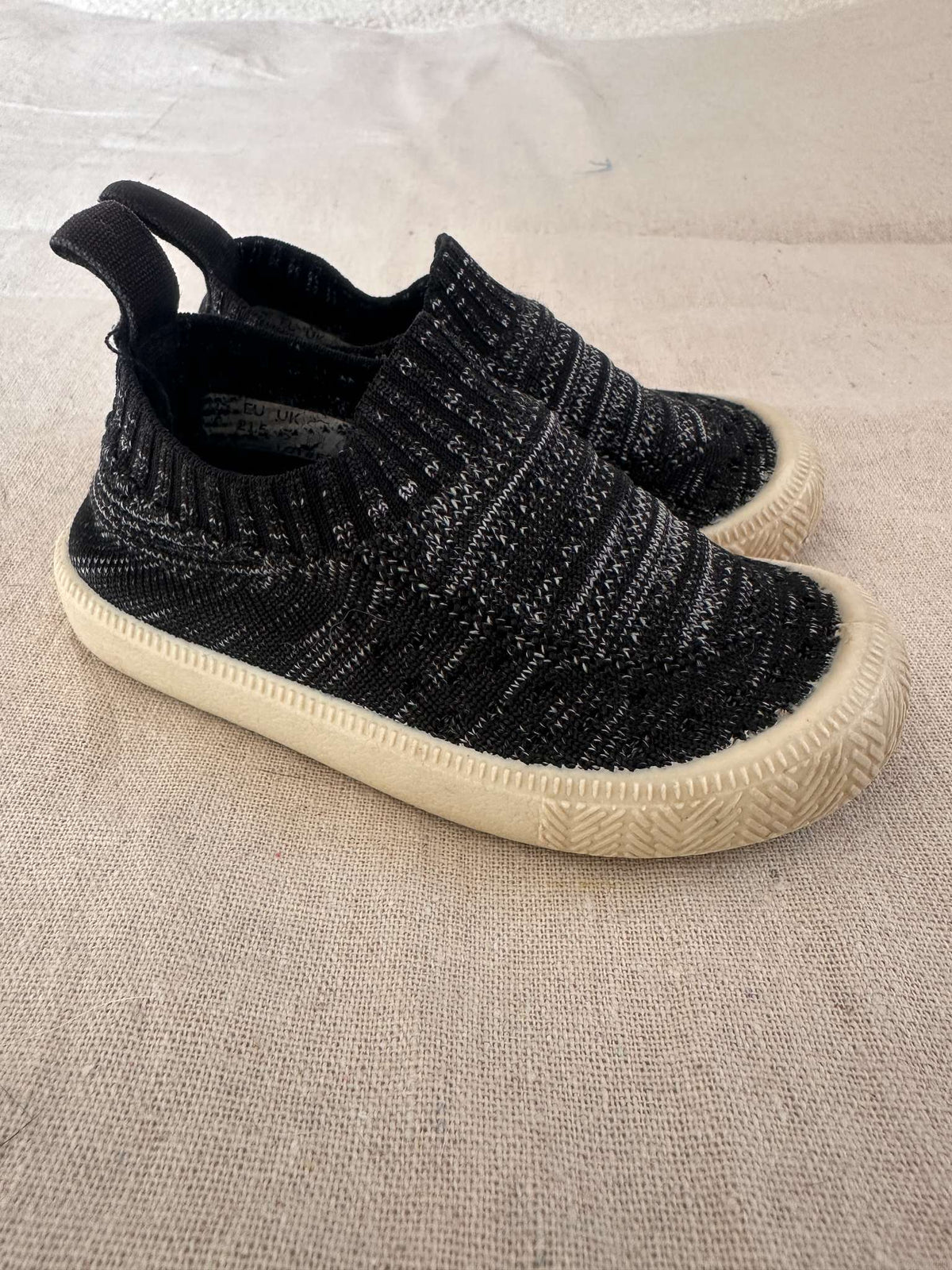 Jan & Jul Knit Slip-On Toddler Shoes, Shoes 6 (Walkers:12-24 mth)