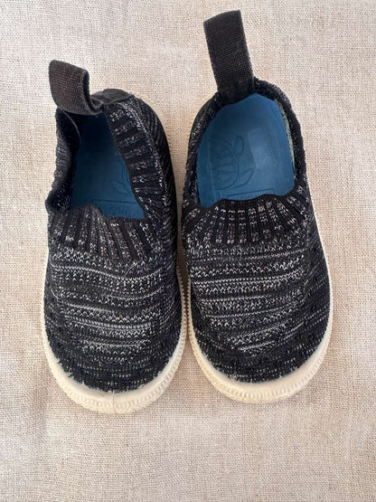 Jan & Jul Knit Slip-On Toddler Shoes, Shoes 6 (Walkers:12-24 mth)