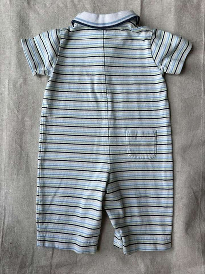 3M Gymboree Striped Polo Romper, Kids 3 Month (0-3M)