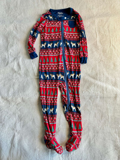 Bamboo French Bulldog Footed Sleeper, Kids 24 Month (18-24M)