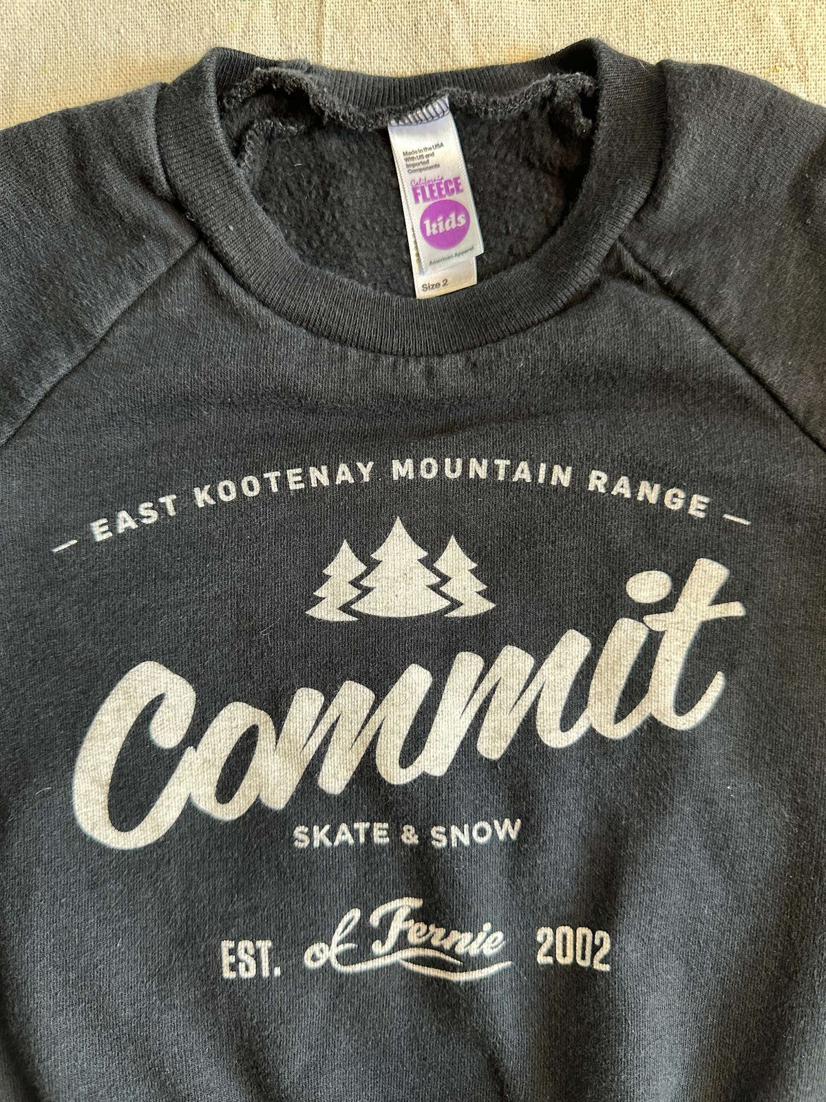 2T Commit Skate & Snow Kids Crewneck Sweatshirt, Kids 2T