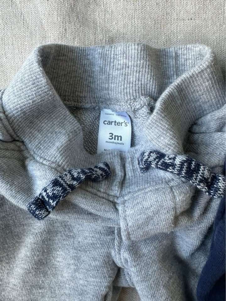 0-3M Carter's Baby Pants x2, Kids 3 Month (0-3M)