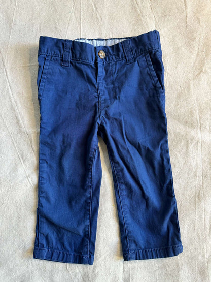 Navy Chino Pants, Kids 12 Month (9-12M)